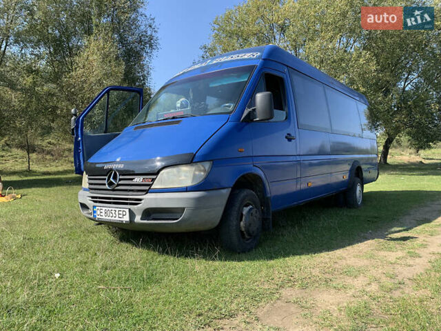 Синий Мерседес Sprinter, объемом двигателя 2.15 л и пробегом 690 тыс. км за 12300 $, фото 1 на Automoto.ua