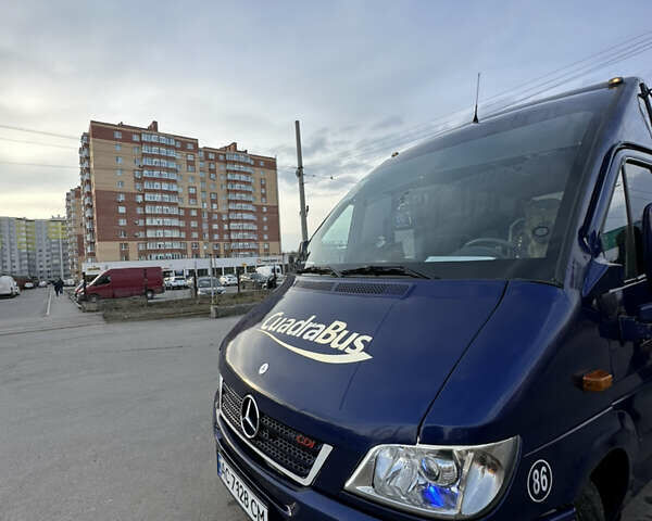 Синий Мерседес Sprinter, объемом двигателя 2.69 л и пробегом 560 тыс. км за 35000 $, фото 3 на Automoto.ua
