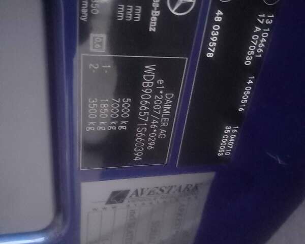 Синий Мерседес Sprinter, объемом двигателя 2.14 л и пробегом 360 тыс. км за 29999 $, фото 10 на Automoto.ua