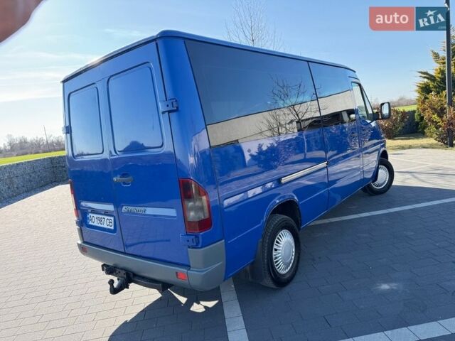 Синій Мерседес Sprinter, об'ємом двигуна 2.15 л та пробігом 531 тис. км за 7500 $, фото 46 на Automoto.ua