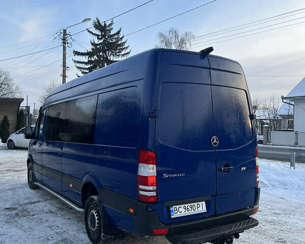 Синий Мерседес Sprinter, объемом двигателя 2.15 л и пробегом 380 тыс. км за 10500 $, фото 12 на Automoto.ua