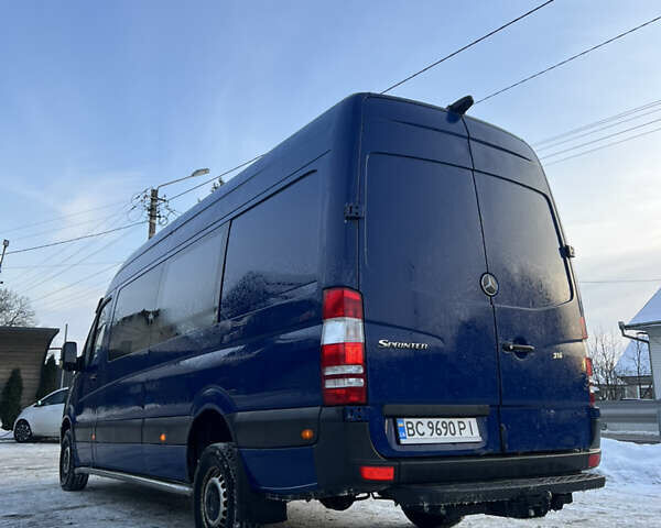 Синий Мерседес Sprinter, объемом двигателя 2.15 л и пробегом 380 тыс. км за 10500 $, фото 11 на Automoto.ua