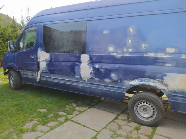 Синий Мерседес Sprinter, объемом двигателя 2 л и пробегом 180 тыс. км за 4500 $, фото 10 на Automoto.ua