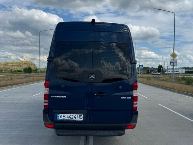 Синій Мерседес Sprinter, об'ємом двигуна 2.14 л та пробігом 247 тис. км за 29999 $, фото 13 на Automoto.ua