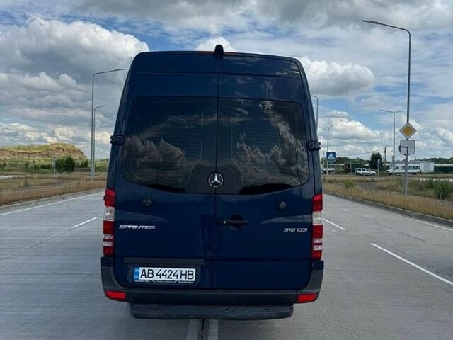 Синій Мерседес Sprinter, об'ємом двигуна 2.14 л та пробігом 245 тис. км за 30555 $, фото 13 на Automoto.ua