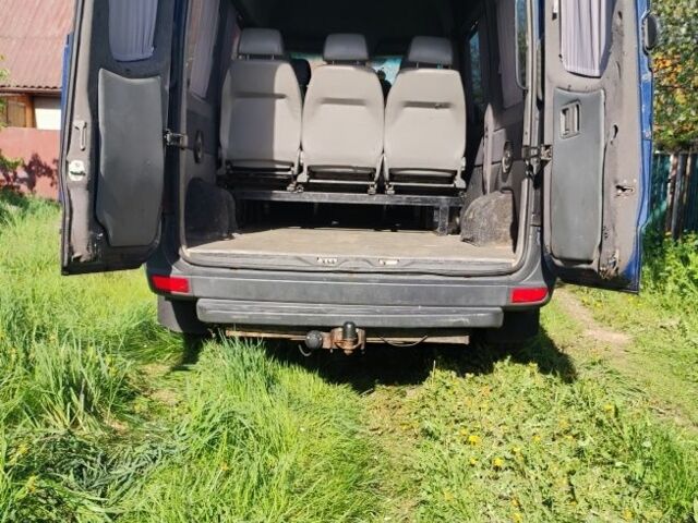 Синій Мерседес Sprinter, об'ємом двигуна 2 л та пробігом 444 тис. км за 7700 $, фото 4 на Automoto.ua