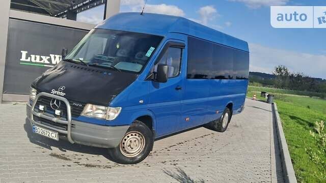 Синий Мерседес Sprinter, объемом двигателя 2.87 л и пробегом 360 тыс. км за 6800 $, фото 19 на Automoto.ua