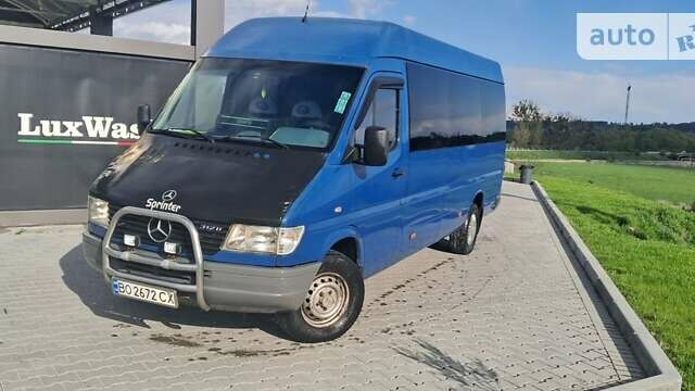 Синій Мерседес Sprinter, об'ємом двигуна 2.87 л та пробігом 360 тис. км за 6800 $, фото 18 на Automoto.ua