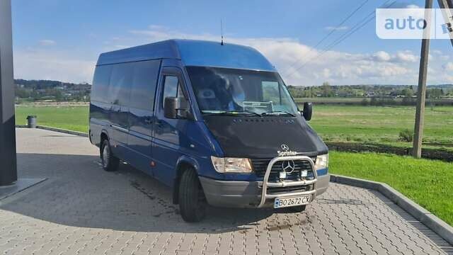 Синій Мерседес Sprinter, об'ємом двигуна 2.87 л та пробігом 360 тис. км за 6800 $, фото 16 на Automoto.ua