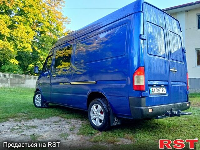 Синий Мерседес Sprinter, объемом двигателя 2.9 л и пробегом 677 тыс. км за 12000 $, фото 6 на Automoto.ua
