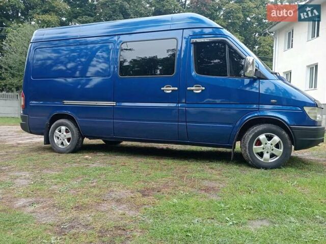 Синий Мерседес Sprinter, объемом двигателя 2.9 л и пробегом 678 тыс. км за 10500 $, фото 3 на Automoto.ua