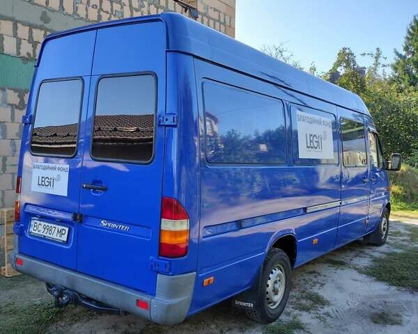 Синій Мерседес Sprinter, об'ємом двигуна 2.9 л та пробігом 399 тис. км за 15000 $, фото 6 на Automoto.ua