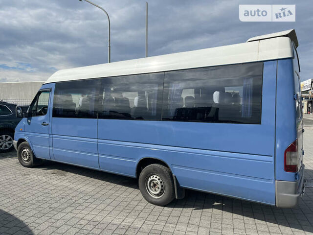 Синий Мерседес Sprinter, объемом двигателя 2.9 л и пробегом 100 тыс. км за 10300 $, фото 3 на Automoto.ua