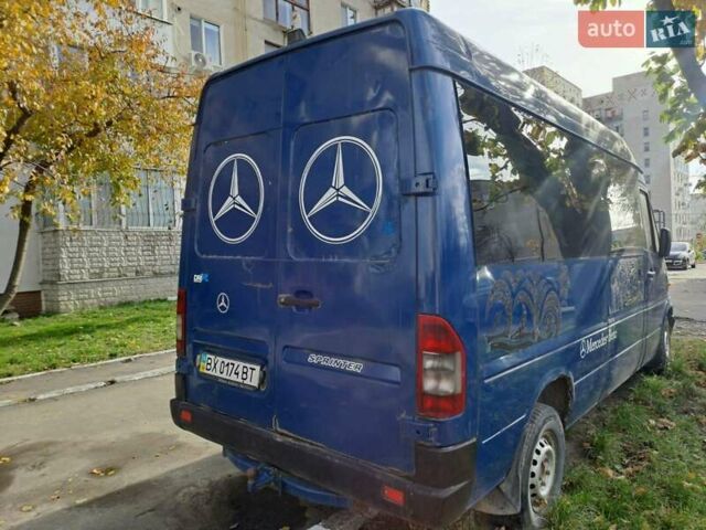 Синій Мерседес Sprinter, об'ємом двигуна 2.15 л та пробігом 463 тис. км за 8100 $, фото 6 на Automoto.ua