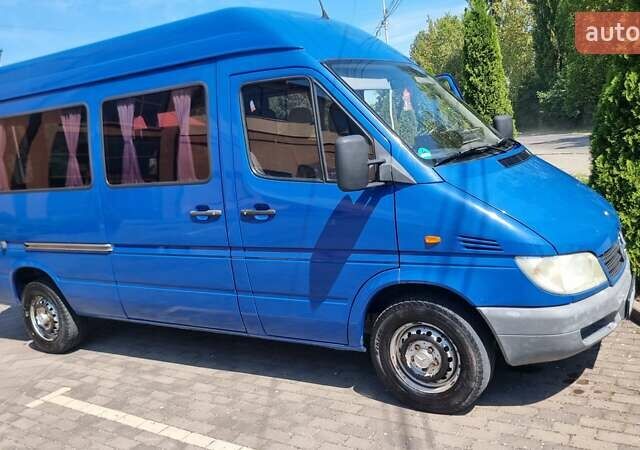 Синий Мерседес Sprinter, объемом двигателя 2.1 л и пробегом 260 тыс. км за 10500 $, фото 24 на Automoto.ua