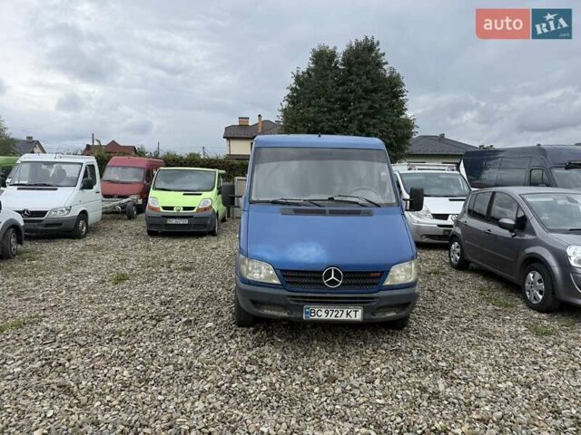 Синий Мерседес Sprinter, объемом двигателя 2.1 л и пробегом 350 тыс. км за 4800 $, фото 1 на Automoto.ua