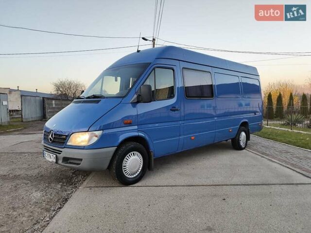 Синий Мерседес Sprinter, объемом двигателя 2.7 л и пробегом 260 тыс. км за 8200 $, фото 4 на Automoto.ua
