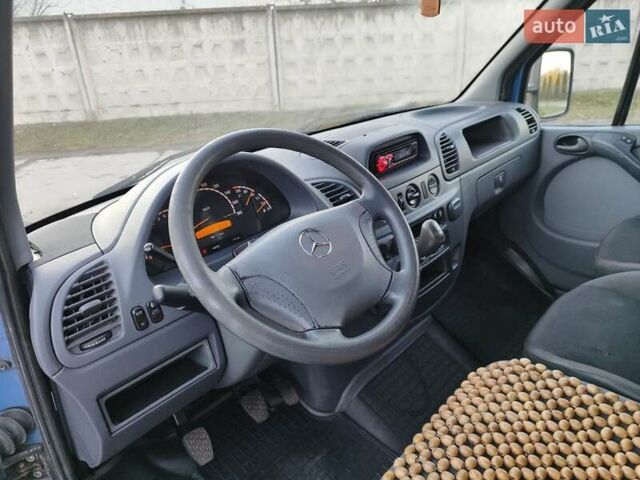Синий Мерседес Sprinter, объемом двигателя 2.7 л и пробегом 260 тыс. км за 8200 $, фото 14 на Automoto.ua