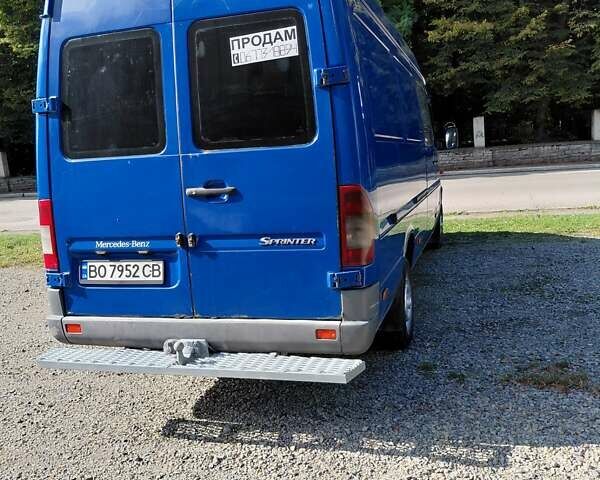 Синій Мерседес Sprinter, об'ємом двигуна 2.69 л та пробігом 170 тис. км за 10900 $, фото 10 на Automoto.ua