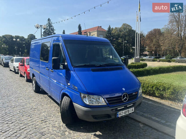 Синий Мерседес Sprinter, объемом двигателя 2.7 л и пробегом 430 тыс. км за 9300 $, фото 15 на Automoto.ua
