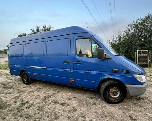 Синий Мерседес Sprinter, объемом двигателя 2.15 л и пробегом 759 тыс. км за 9000 $, фото 6 на Automoto.ua