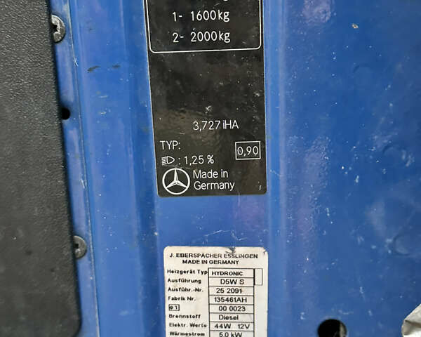 Синий Мерседес Sprinter, объемом двигателя 2.15 л и пробегом 759 тыс. км за 9000 $, фото 17 на Automoto.ua