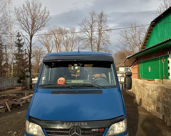 Синий Мерседес Sprinter, объемом двигателя 2.2 л и пробегом 504 тыс. км за 7500 $, фото 15 на Automoto.ua