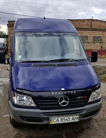 Синій Мерседес Sprinter, об'ємом двигуна 2.1 л та пробігом 350 тис. км за 6700 $, фото 5 на Automoto.ua