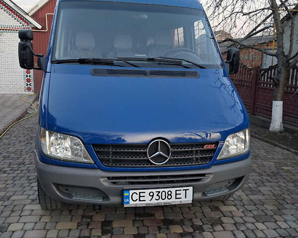 Синій Мерседес Sprinter, об'ємом двигуна 2.1 л та пробігом 360 тис. км за 10650 $, фото 8 на Automoto.ua