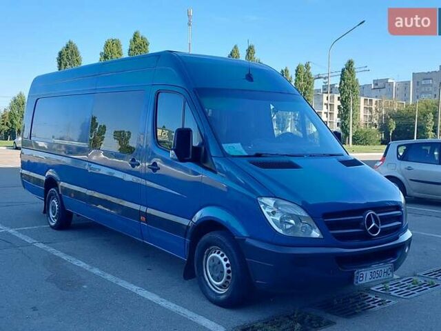Синій Мерседес Sprinter, об'ємом двигуна 2.87 л та пробігом 538 тис. км за 15600 $, фото 8 на Automoto.ua