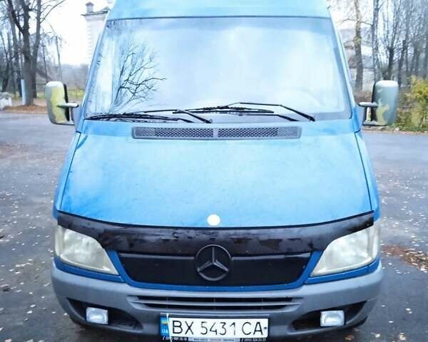 Синий Мерседес Sprinter, объемом двигателя 2.2 л и пробегом 850 тыс. км за 8950 $, фото 1 на Automoto.ua