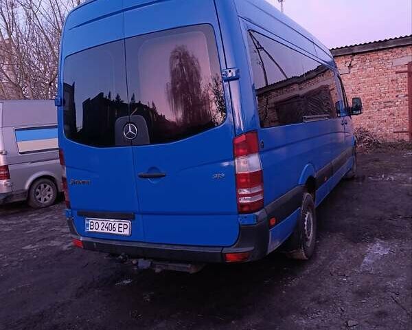 Синий Мерседес Sprinter, объемом двигателя 2.2 л и пробегом 120 тыс. км за 12300 $, фото 5 на Automoto.ua