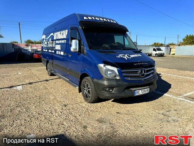 Синий Мерседес Sprinter, объемом двигателя 2.1 л и пробегом 0 тыс. км за 12000 $, фото 1 на Automoto.ua