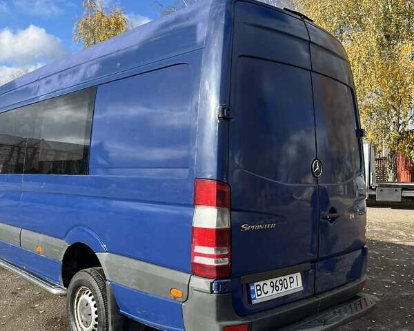 Синій Мерседес Sprinter, об'ємом двигуна 2.2 л та пробігом 377 тис. км за 11000 $, фото 4 на Automoto.ua