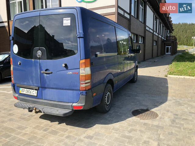 Синій Мерседес Sprinter, об'ємом двигуна 2.1 л та пробігом 189 тис. км за 11500 $, фото 6 на Automoto.ua