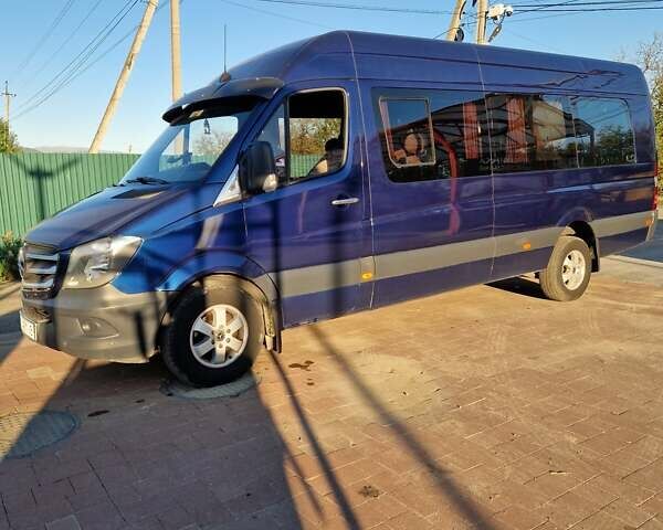 Синій Мерседес Sprinter, об'ємом двигуна 3 л та пробігом 793 тис. км за 15500 $, фото 3 на Automoto.ua