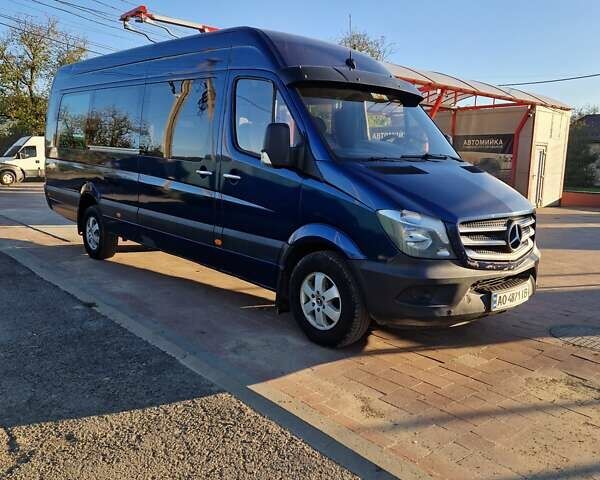 Синій Мерседес Sprinter, об'ємом двигуна 3 л та пробігом 793 тис. км за 15500 $, фото 8 на Automoto.ua