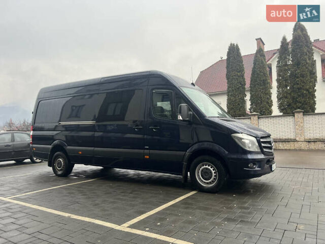 Синий Мерседес Sprinter, объемом двигателя 3 л и пробегом 417 тыс. км за 29300 $, фото 19 на Automoto.ua
