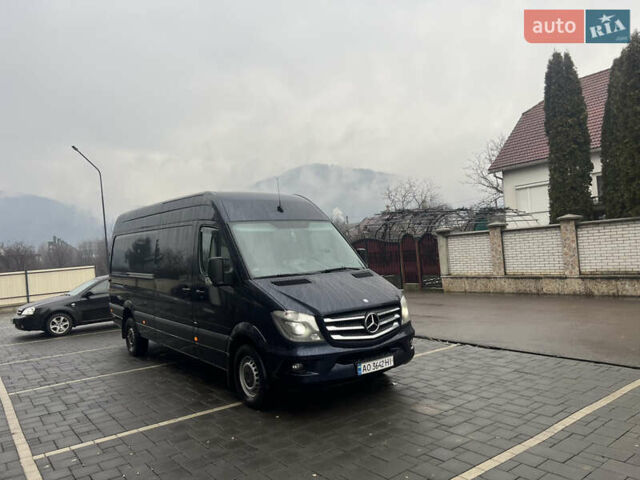 Синий Мерседес Sprinter, объемом двигателя 3 л и пробегом 450 тыс. км за 27000 $, фото 29 на Automoto.ua