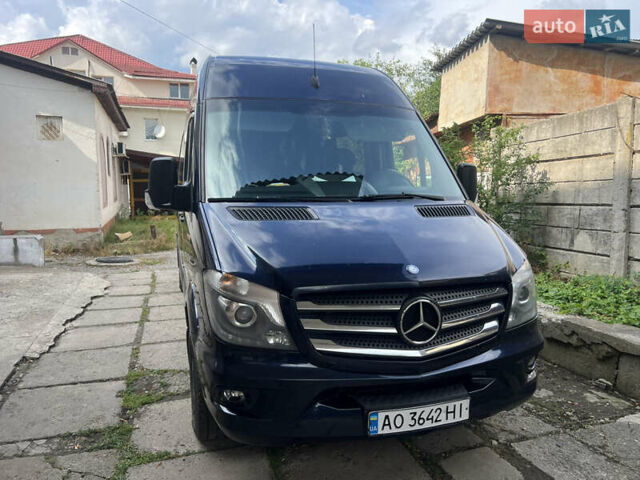 Синий Мерседес Sprinter, объемом двигателя 3 л и пробегом 450 тыс. км за 26499 $, фото 40 на Automoto.ua