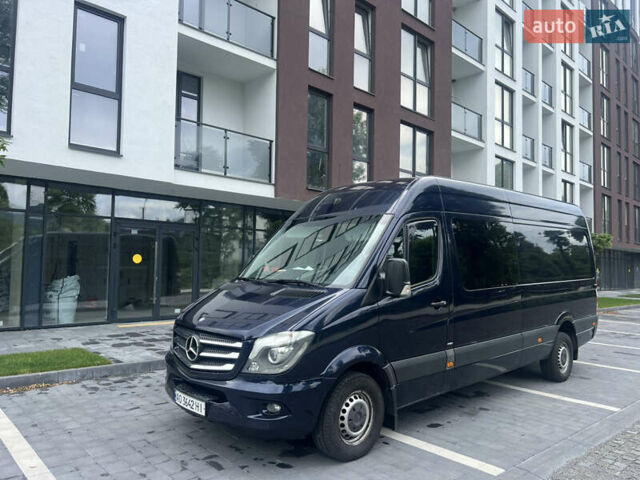 Синий Мерседес Sprinter, объемом двигателя 3 л и пробегом 450 тыс. км за 26499 $, фото 18 на Automoto.ua