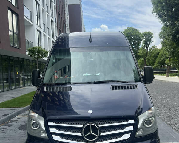 Синий Мерседес Sprinter, объемом двигателя 3 л и пробегом 450 тыс. км за 26499 $, фото 25 на Automoto.ua