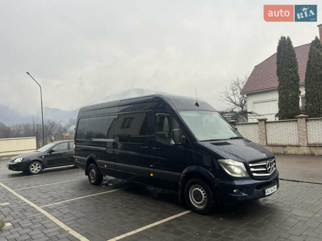 Синий Мерседес Sprinter, объемом двигателя 3 л и пробегом 450 тыс. км за 27000 $, фото 28 на Automoto.ua