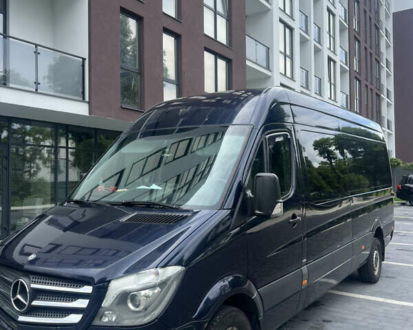 Синий Мерседес Sprinter, объемом двигателя 3 л и пробегом 450 тыс. км за 26499 $, фото 27 на Automoto.ua