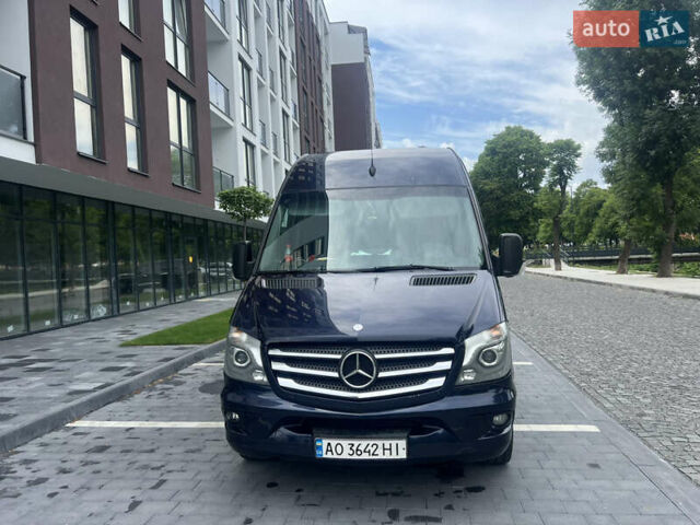 Синий Мерседес Sprinter, объемом двигателя 3 л и пробегом 450 тыс. км за 26499 $, фото 19 на Automoto.ua