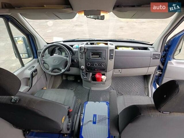 Синий Мерседес Sprinter, объемом двигателя 2.14 л и пробегом 239 тыс. км за 35000 $, фото 28 на Automoto.ua