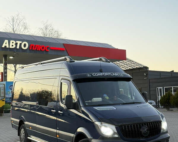Синий Мерседес Sprinter, объемом двигателя 2.14 л и пробегом 792 тыс. км за 27850 $, фото 2 на Automoto.ua