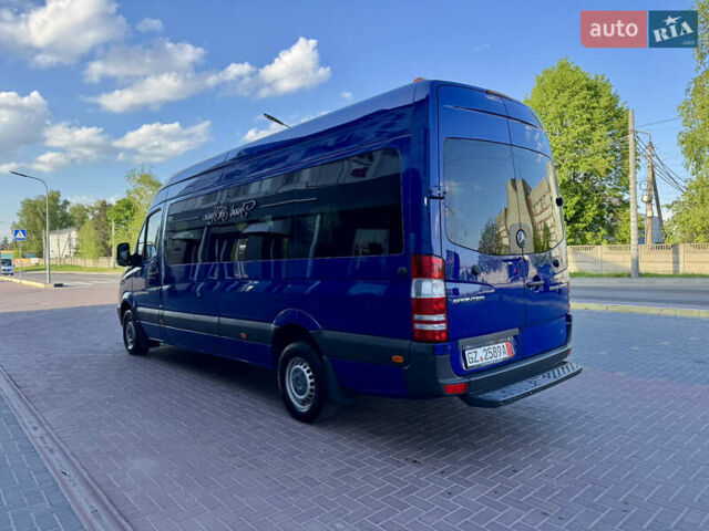 Синий Мерседес Sprinter, объемом двигателя 2.2 л и пробегом 200 тыс. км за 28500 $, фото 11 на Automoto.ua