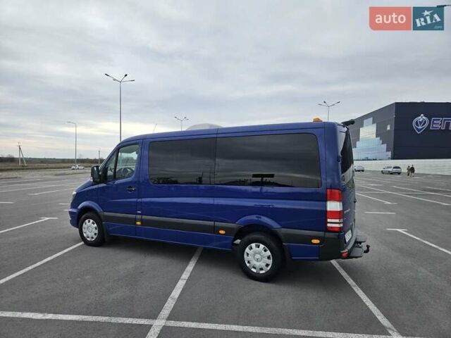 Синий Мерседес Sprinter, объемом двигателя 2.1 л и пробегом 505 тыс. км за 22000 $, фото 1 на Automoto.ua