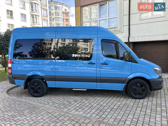 Синій Мерседес Sprinter, об'ємом двигуна 2.14 л та пробігом 303 тис. км за 23020 $, фото 17 на Automoto.ua